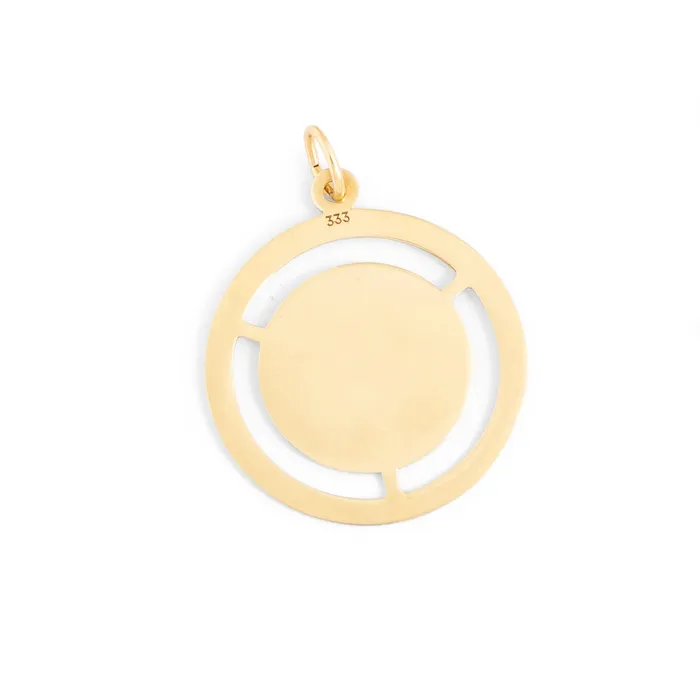 Capricorn 9K Gold Zodiac Charm Vintage Charm Necklaces