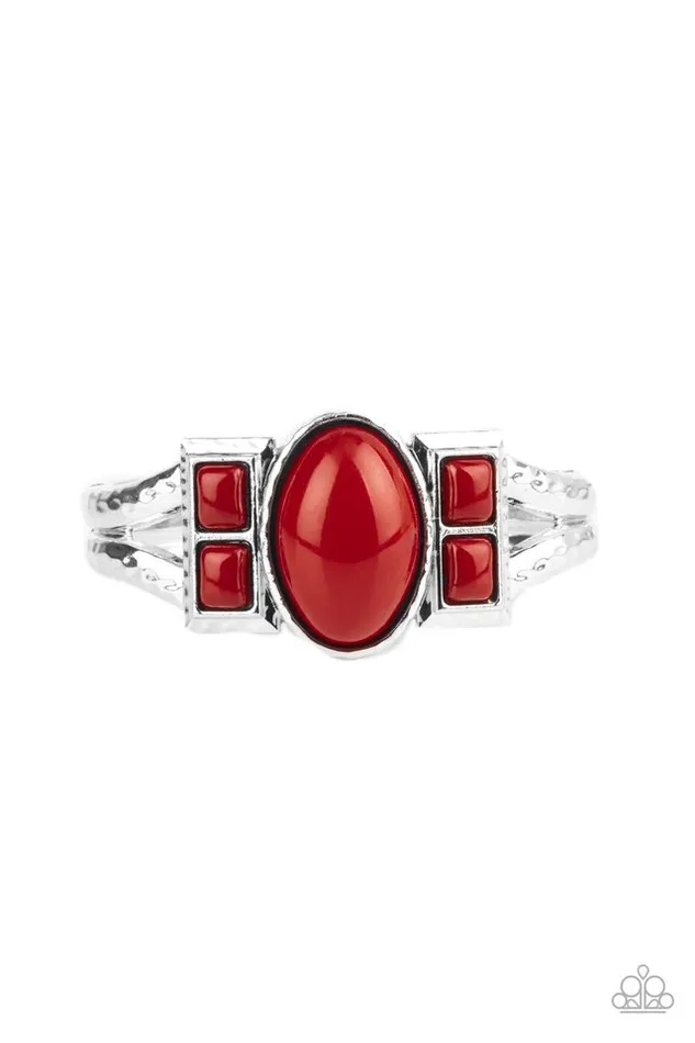 Bracelets Paparazzi Jewelry Paparazzi Bracelet A Touch of Tiki Red Bracelets Paparazzi Jewelry Paparazzi Bracelet A Touch of Tiki Red