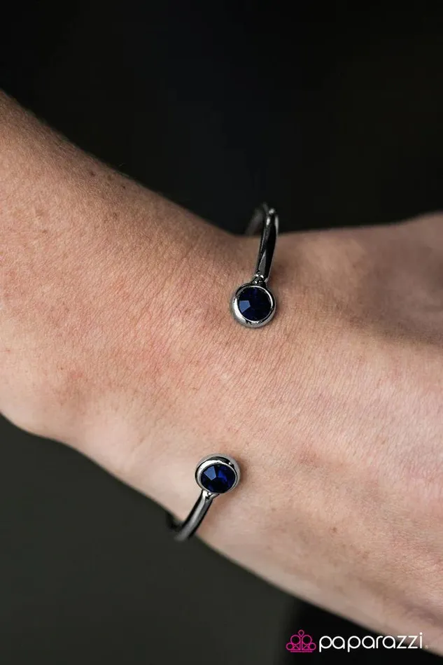 Bracelets Paparazzi Jewelry Paparazzi Bracelet SHINE All SHINE Blue