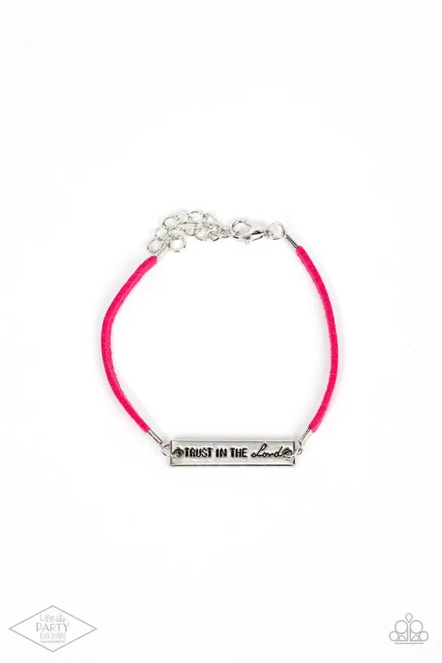 Paparazzi Bracelet Have Faith Pink Paparazzi Jewelry Bracelets Paparazzi Bracelet Have Faith Pink Paparazzi Jewelry Bracelets