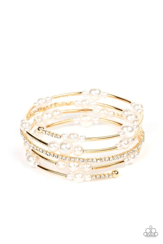 Paparazzi Bracelet Marina Masterpiece Gold Paparazzi Jewelry Bracelets Paparazzi Bracelet Marina Masterpiece Gold Paparazzi Jewelry Bracelets