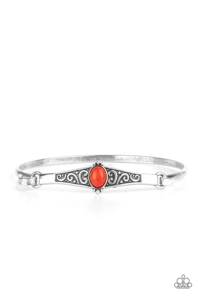 Paparazzi Bracelet Stone Scrolls Red Paparazzi Jewelry Bracelets Paparazzi Bracelet Stone Scrolls Red Paparazzi Jewelry Bracelets