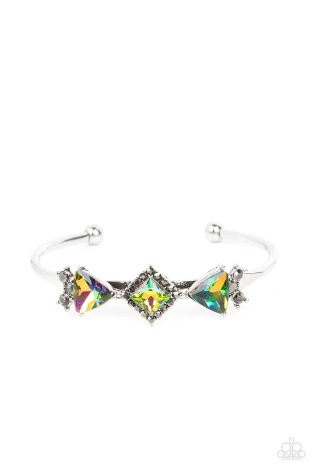 Paparazzi Bracelet Strategic Sparkle Multi Paparazzi Jewelry Bracelets