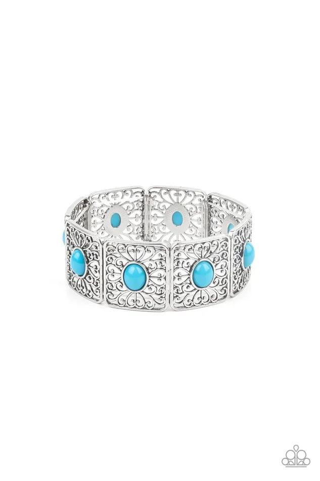 Paparazzi Jewelry Bracelets Paparazzi Bracelet Cakewalk Dancing Blue Paparazzi Jewelry Bracelets Paparazzi Bracelet Cakewalk Dancing Blue