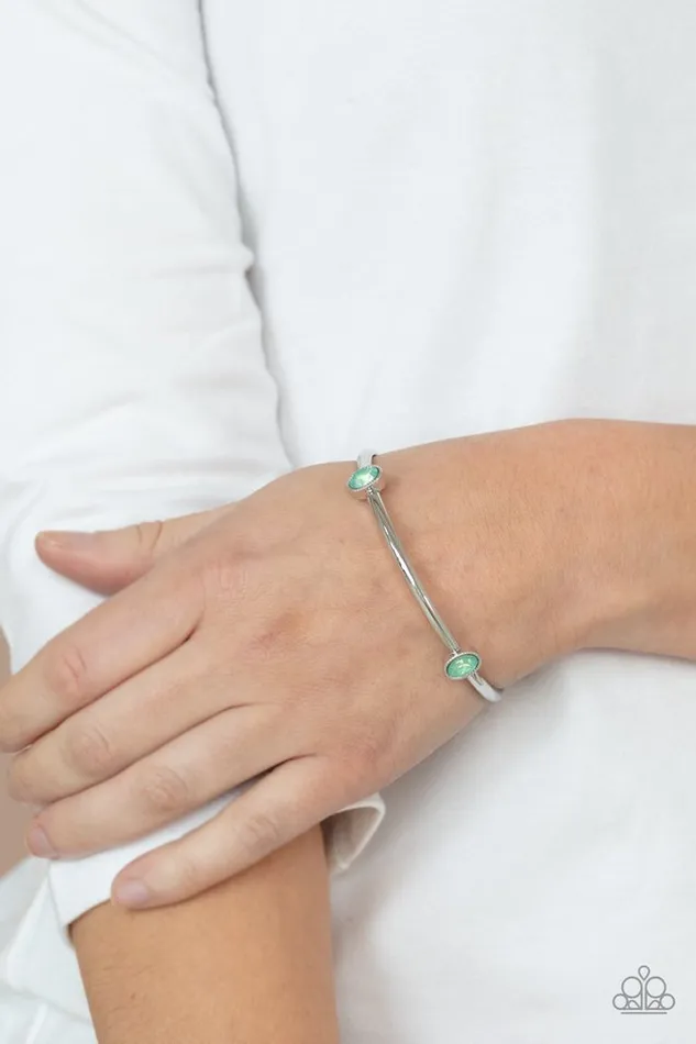 Paparazzi Jewelry Bracelets Paparazzi Bracelet GleamGetter Green
