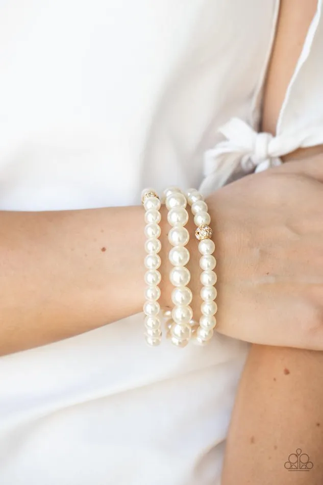 Paparazzi Jewelry Bracelets Paparazzi Bracelet Here Comes The Heiress Gold