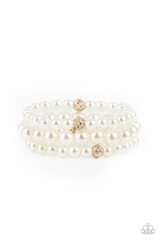 Paparazzi Jewelry Bracelets Paparazzi Bracelet Here Comes The Heiress Gold Paparazzi Jewelry Bracelets Paparazzi Bracelet Here Comes The Heiress Gold