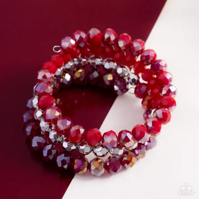 Paparazzi Jewelry Bracelets Paparazzi Bracelet Memorable Makeover Red Paparazzi Jewelry Bracelets Paparazzi Bracelet Memorable Makeover Red