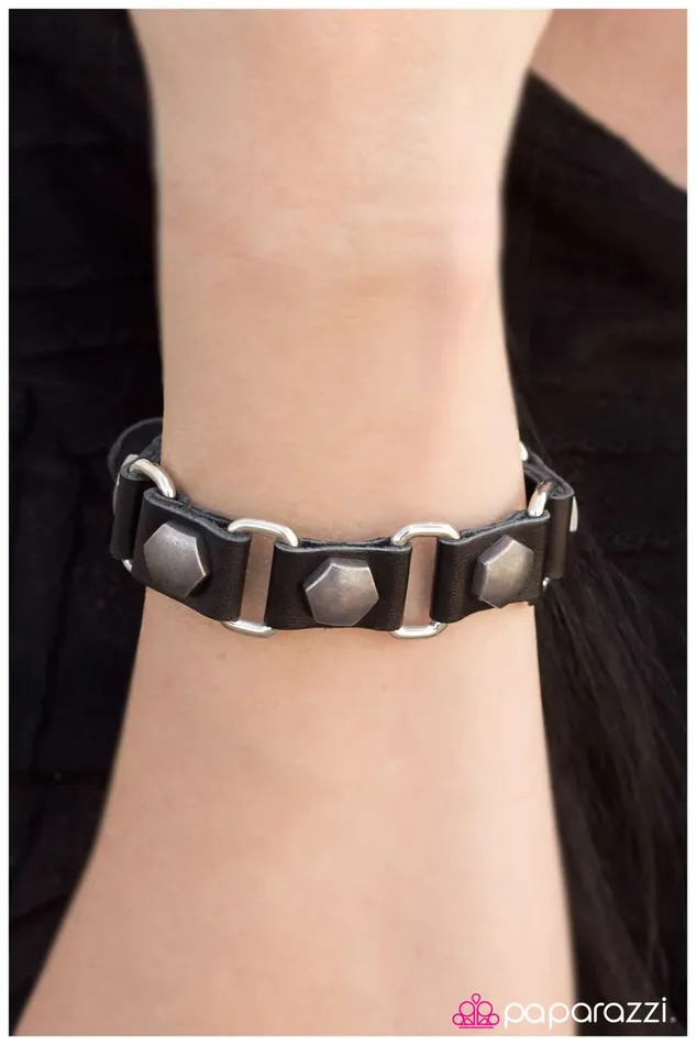 Paparazzi Jewelry Bracelets Paparazzi Bracelet What The HEX Black