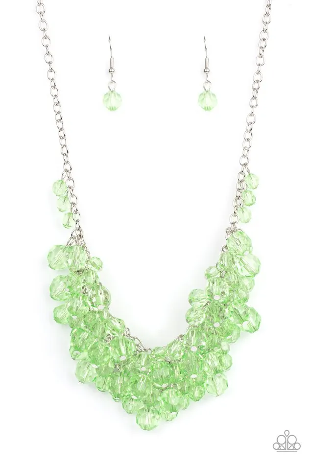 Paparazzi Jewelry Necklaces Paparazzi Necklace Let The Festivities Begin Green Paparazzi Jewelry Necklaces Paparazzi Necklace Let The Festivities Begin Green