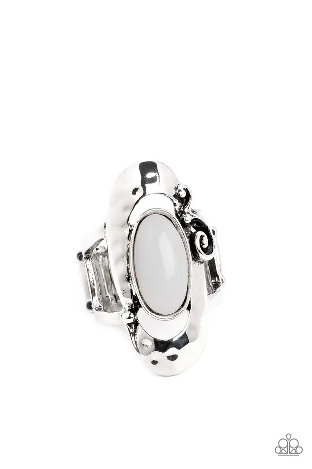 Paparazzi Jewelry Rings Paparazzi Ring Garden Oasis White Paparazzi Jewelry Rings Paparazzi Ring Garden Oasis White