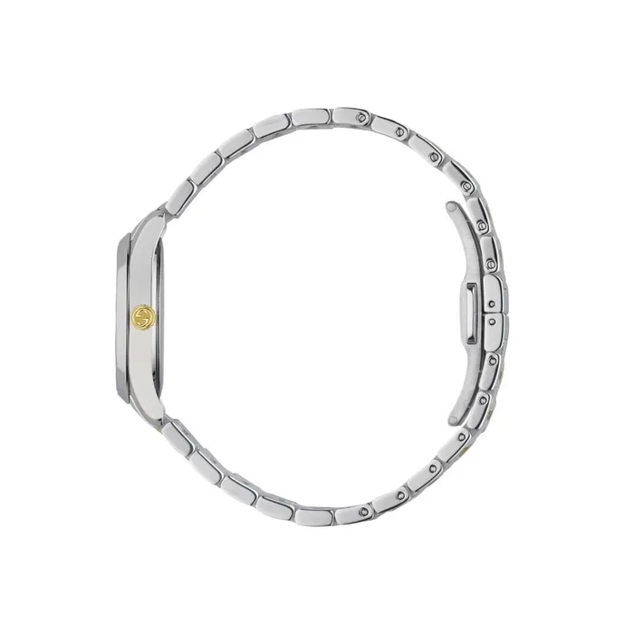 Rings Gucci GTimeless TwoTone Stainless Steel Watch Silver Dial 27mm Quartz Gucci Rings Gucci GTimeless TwoTone Stainless Steel Watch Silver Dial 27mm Quartz Gucci