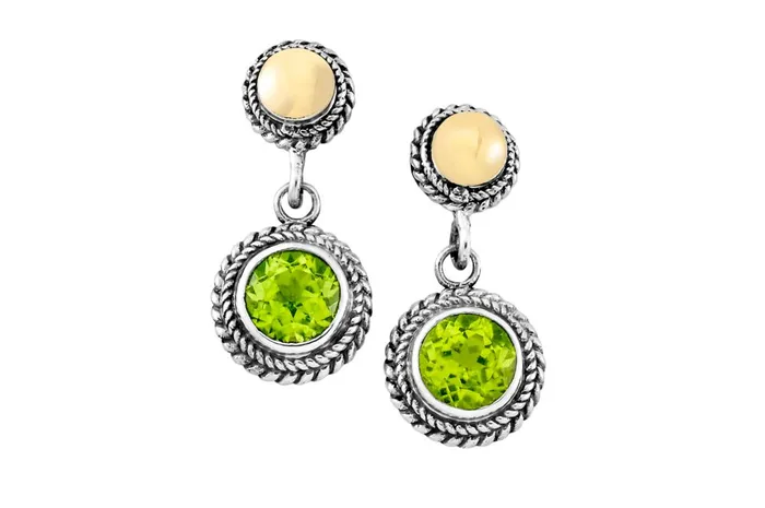 Earrings Doral Earrings Peridot Samuel B