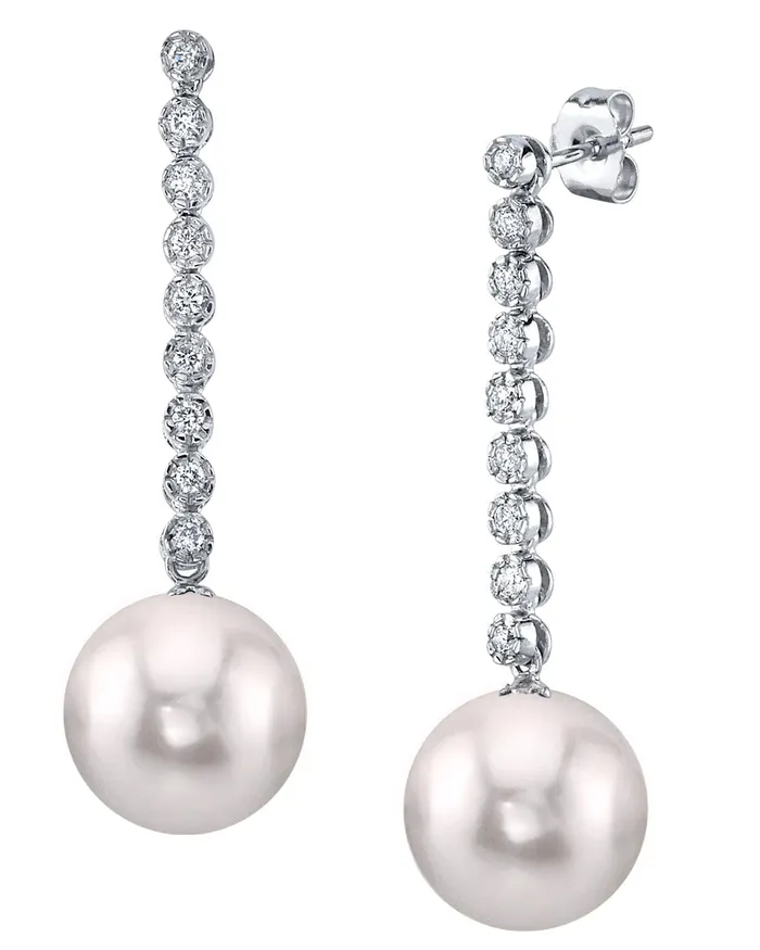 SPT Earrings Japanese Akoya Pearl Bellatrix Earrings