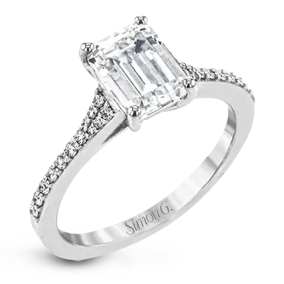 International Diamond Center Rings Simon G Marquise Cut Engagement Ring Setting 016CTW