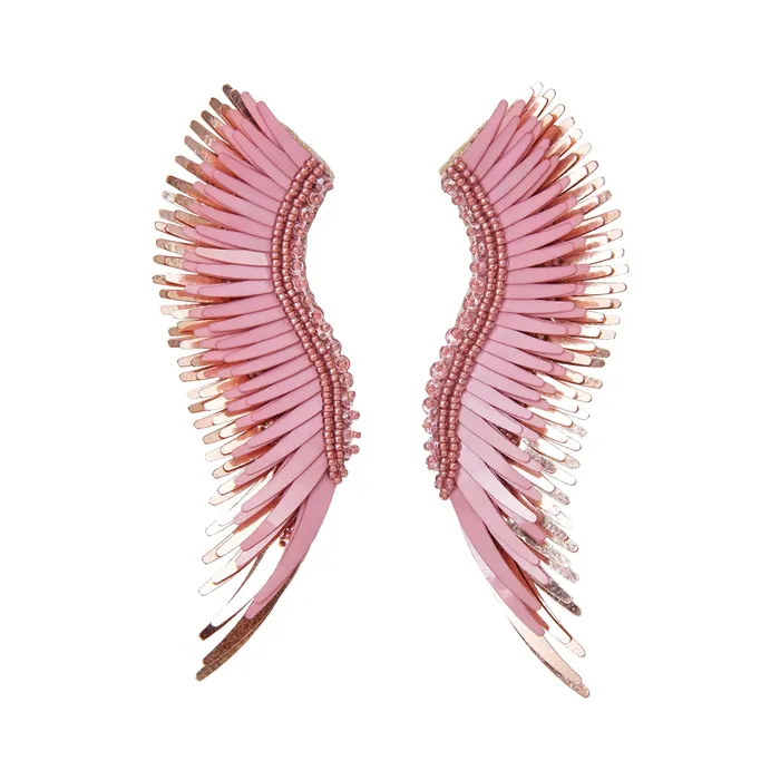 Madeline Earrings Blush Rose Gold Mignonne Gavigan Earrings