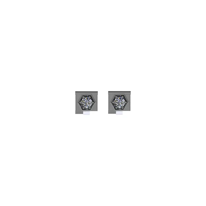 Necklaces SG Fine Pair of Diamond Stoppers for Personalized Slider Bangle