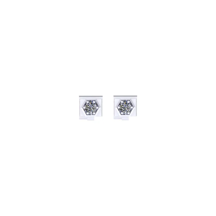 Necklaces SG Fine Pair of Diamond Stoppers for Personalized Slider Bangle