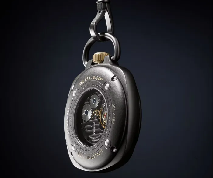 Shinola Elijah McCoy Mechanic Pocket Watch 45mm Shinola Watches